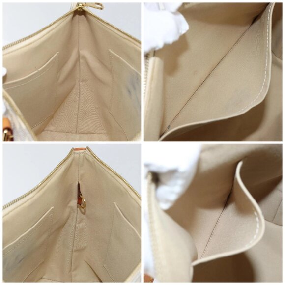 LOUIS VUITTON Damier Azur Totally PM Tote Bag N41280 LV Auth 128912A - Picture 15 of 16